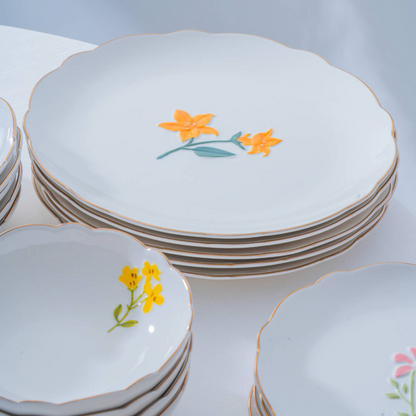 Acar De Santiago Porzellan-Tafelservice für 6 Personen