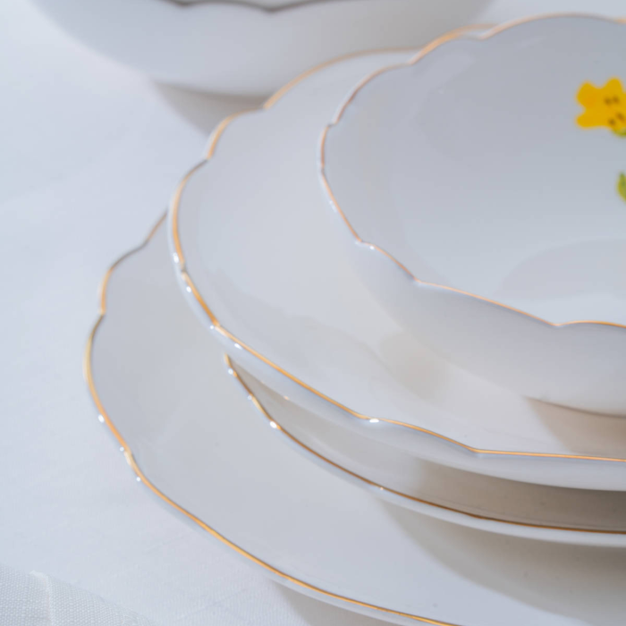 Acar De Santiago Porzellan-Tafelservice für 6 Personen