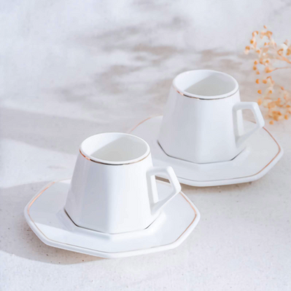 Acar Elara Mokkatassenset für 6 Personen