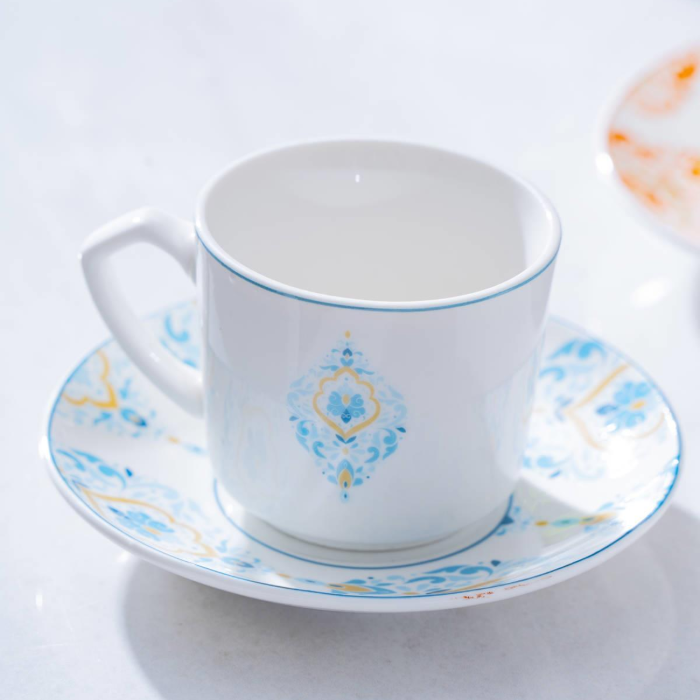 Acar Milo Mokkatassenset für 6 Personen