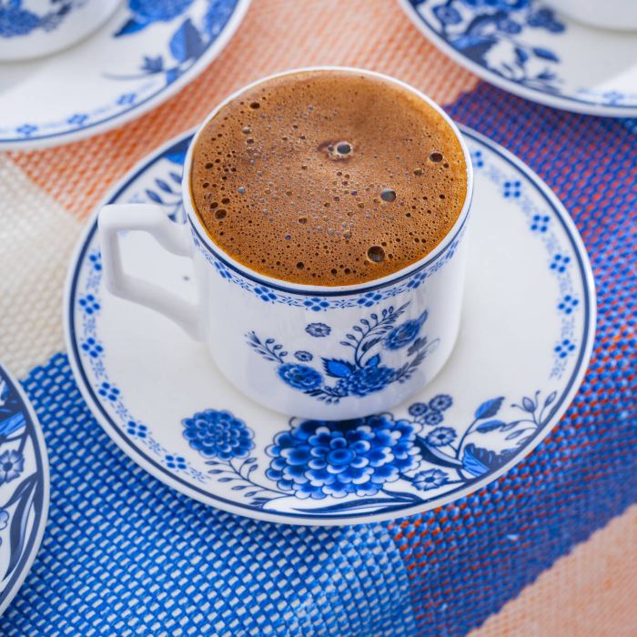 Acar Orlo Mokkatassenset für 6 Personen