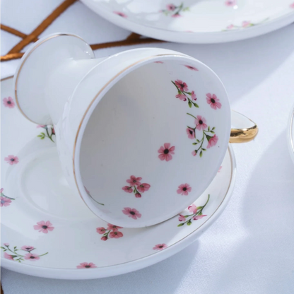 Acar Berry Mokkatassenset für 6 Personen