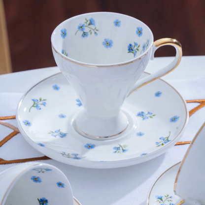 Acar Pierre Mokkatassenset für 6 Personen