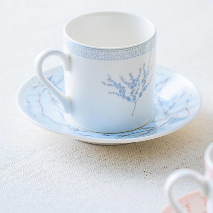 Acar Sakura Mokkatassenset für 6 Personen