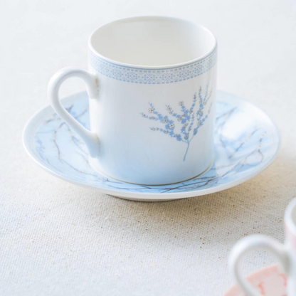 Acar Sakura Mokkatassenset für 6 Personen