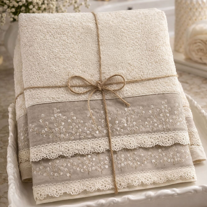 Arliva Havlu Seti – Bade- und Handtuch Set