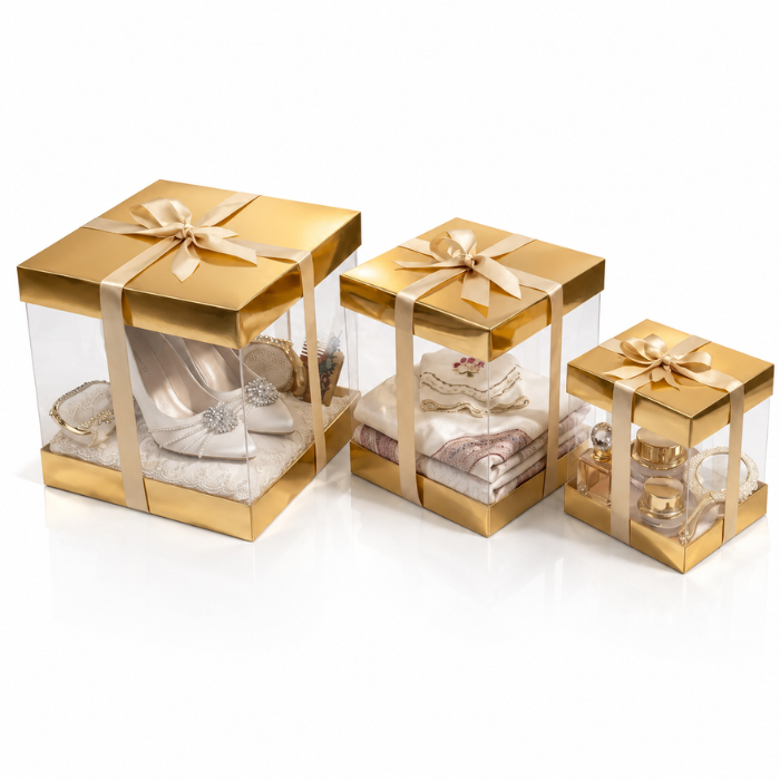 Kunststoff Çeyiz Geschenkbox – Asetat Truhe für Bohça
