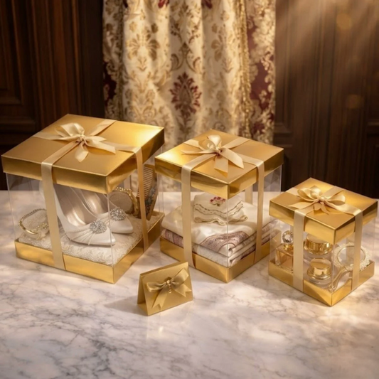 Kunststoff Çeyiz Geschenkbox – Asetat Truhe für Bohça