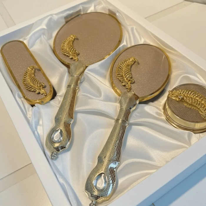 Ayna Tarak Seti – Bürsten- und Spiegelset