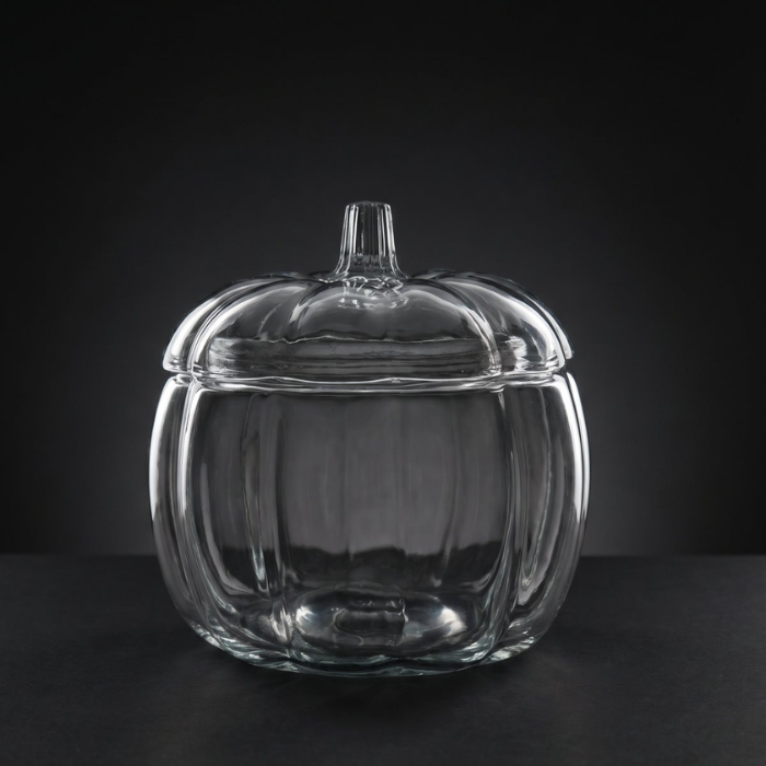 Acar Bal Kabak Glasschale mit Deckel, 2l