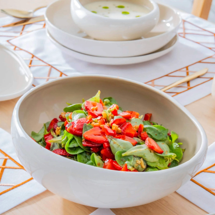 VORBESTELLUNG: Acar Barles Beige Porzellan-Tafelservice für 6 Personen