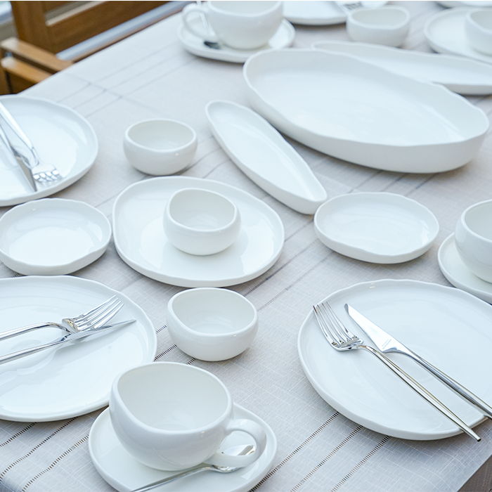 Acar Barles Porzellan Frühstücksset für 6 Personen