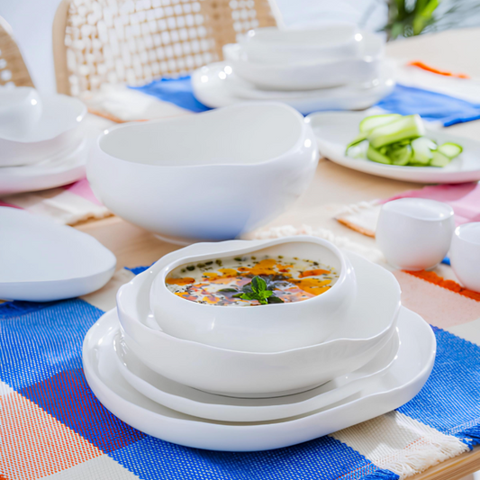 VORBESTELLUNG: Acar Barles Porzellan-Tafelservice für 6 Personen