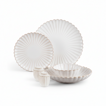 Almina Bloomy Porzellan-Tafelservice für 6 Personen