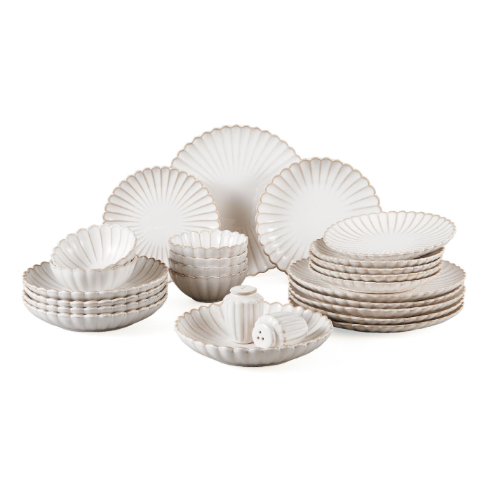 Almina Bloomy Porzellan-Tafelservice für 6 Personen