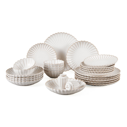 Almina Bloomy Porzellan-Tafelservice für 6 Personen