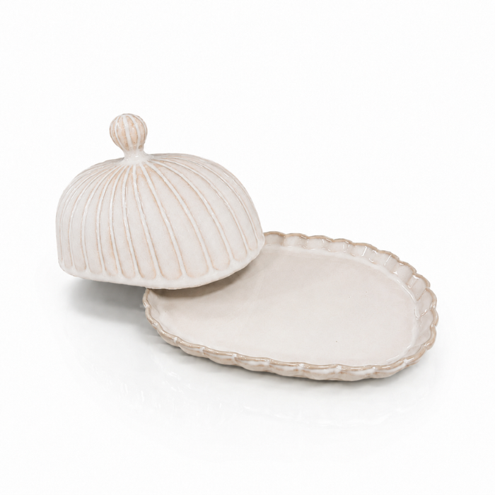 Bloomy Porzellan Butterdose