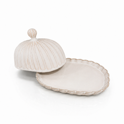 Bloomy Porzellan Butterdose