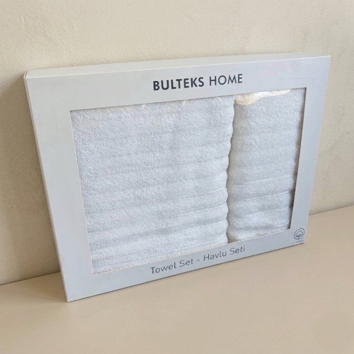 Bulteks Badehandtuch-Set, 2-teilig