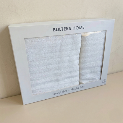 Bulteks Badehandtuch-Set, 2-teilig