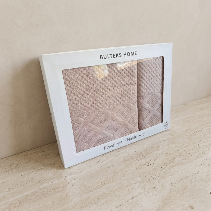 Bulteks Badehandtuch-Set, 2-teilig