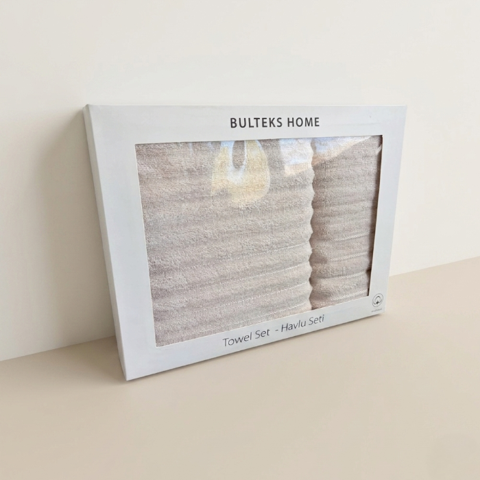 Bulteks Badehandtuch-Set, 2-teilig