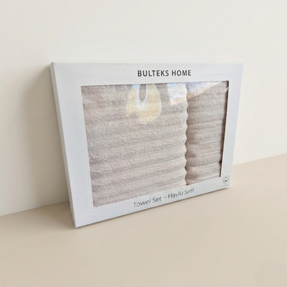 Bulteks Badehandtuch-Set, 2-teilig