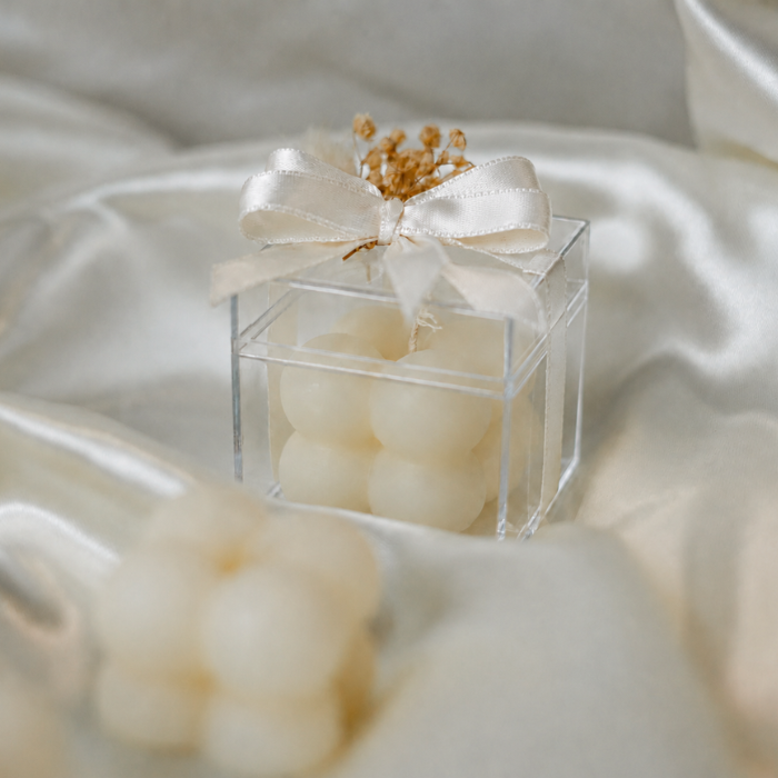 Bubble Kerzen Gastgeschenk, 20 Stück
