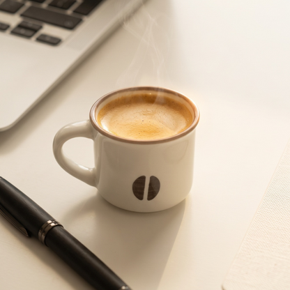 Acar Cozy Porselen Espresso Bardağı Bej, 60ml