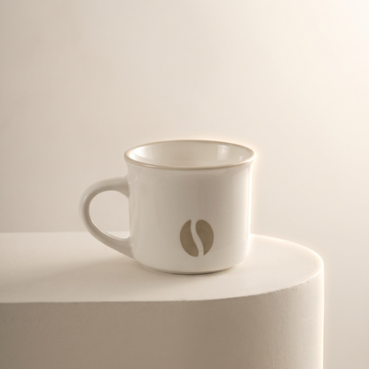 Acar Cozy Espressotasse aus Porzellan Creme, 60ml