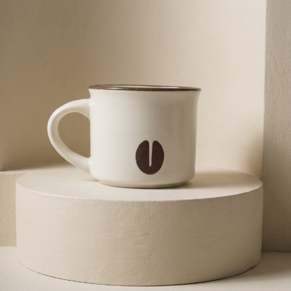 Acar Cozy Espressotasse aus Porzellan Braun, 60ml