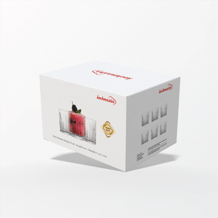 Kochmaster Elysia Wassergläser, 6 Stück