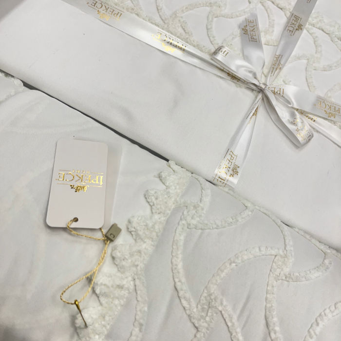 Ipekçe Emila Çeyiz Seti – Bettwäsche- und Tagesdecken-Set