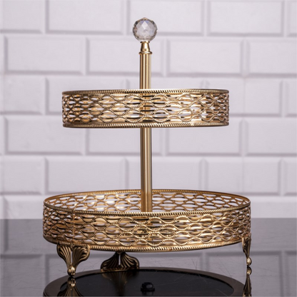 Etagere mit Spiegelglas