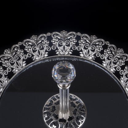 Etagere mit Spiegelglas