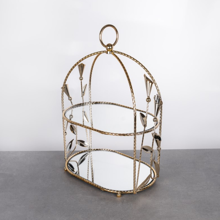 Etagere Organizer mit Spiegelglas