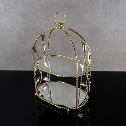 Etagere Organizer mit Spiegelglas