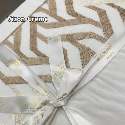 Ipekçe Fiora Çeyiz Seti – Bettwäsche- und Tagesdecken-Set