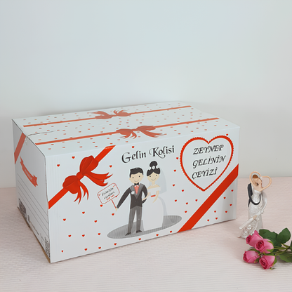 Gelin Çeyiz Kolisi  – Braut Ceyiz Karton, 4 Stück