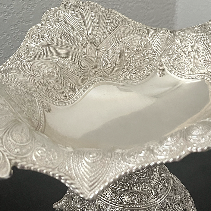 LKM Silber Gondel Zuckerschale