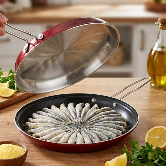 Menzir Eko Hamsi und Omlette Pfanne