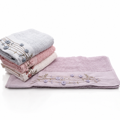 Ipekçe Gül Havlu Seti – Handtuch Set
