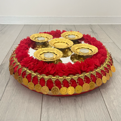 Kına Sepet ve Tepsı Takımı - Henna Korb und Tablett Set