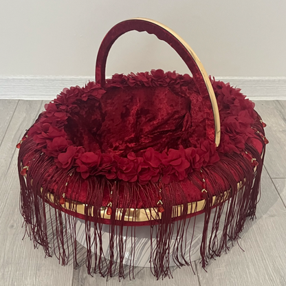 Kına Sepet ve Tepsı Takımı - Henna Korb und Tablett Set