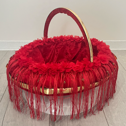 Kına Sepet ve Tepsı Takımı - Henna Korb und Tablett Set