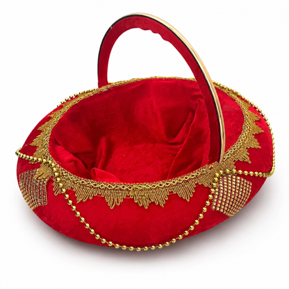 Kına Sepet ve Tepsı Takımı - Henna Korb und Tablett Set