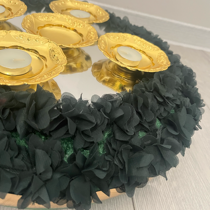 Kına Sepet ve Tepsı Takımı - Henna Korb und Tablett Set