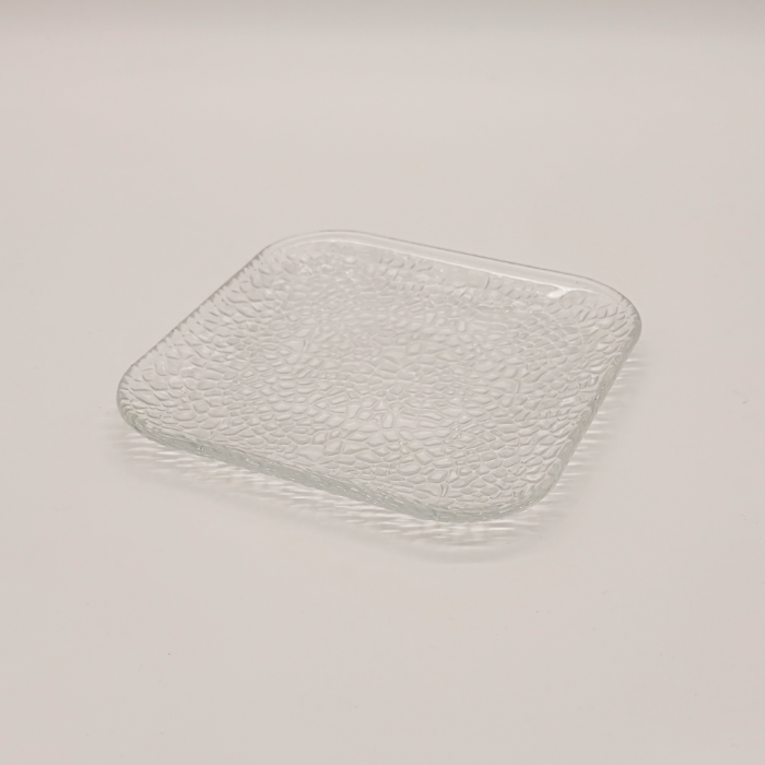 Glas Kuchenteller, 6 Stück