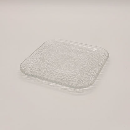 Glas Kuchenteller, 6 Stück