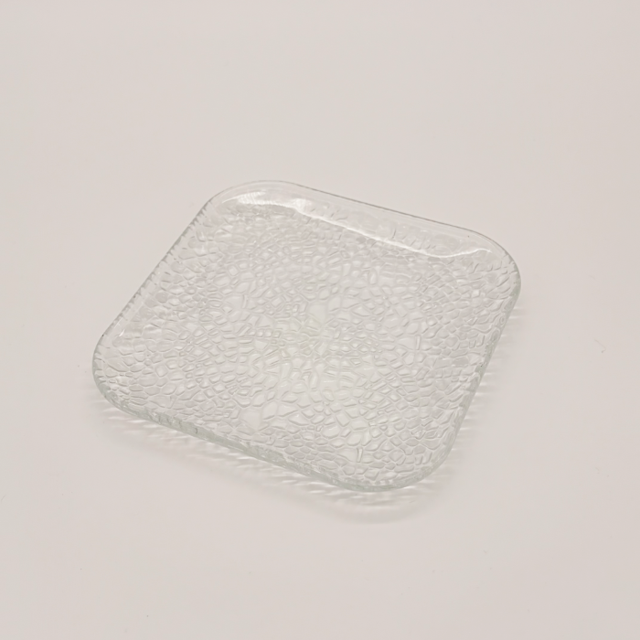 Glas Kuchenteller, 6 Stück